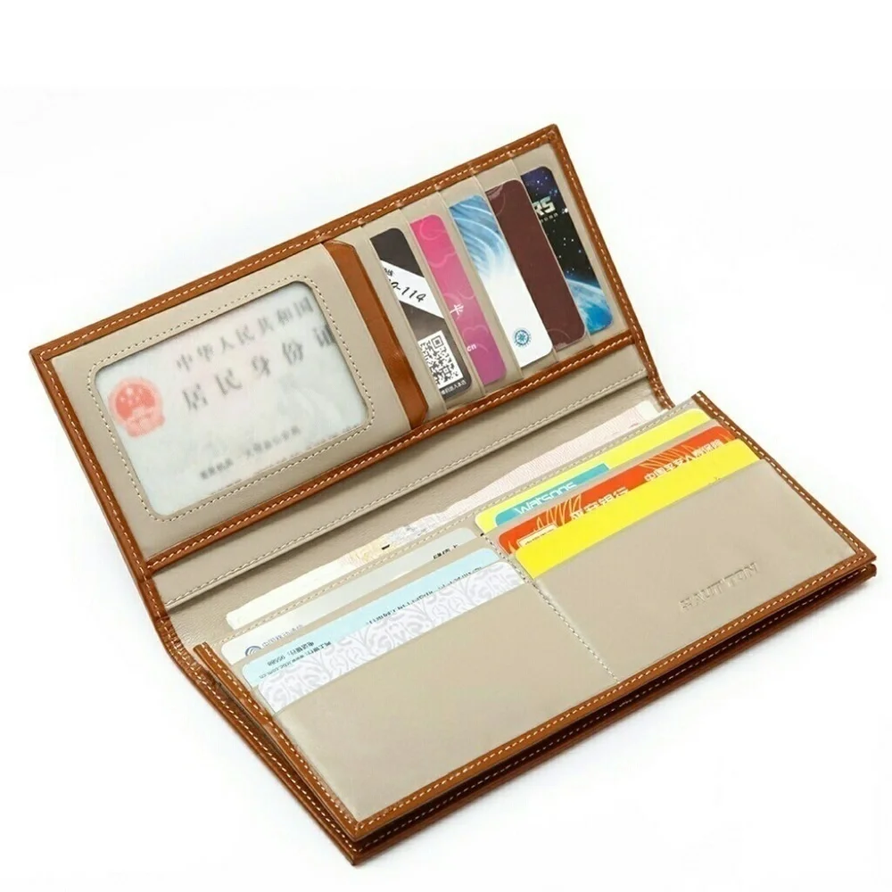 HAUT-TON 100% Authentic Genuine Leather Wallet